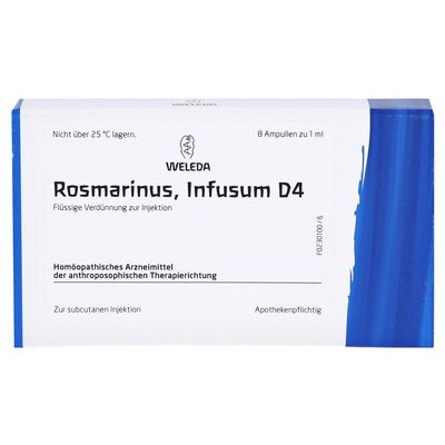 Rosmarinus D4 Ampoules, 8 x 1 ml