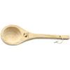 SudoreWell 40 cm Softwood Sauna Ladle with Leather Strap view 1