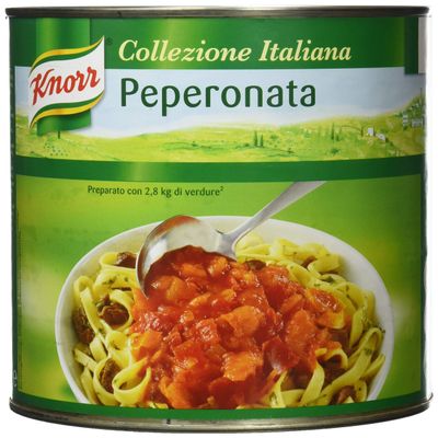 Knorr Peperonata Chunky Bell Pepper Sauce, 1-Pack (1 x 2.6 kg)