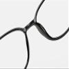 lasree Fashion Full-Rim Myopia Glasses, -5.50, Glossy Black Frame view 3