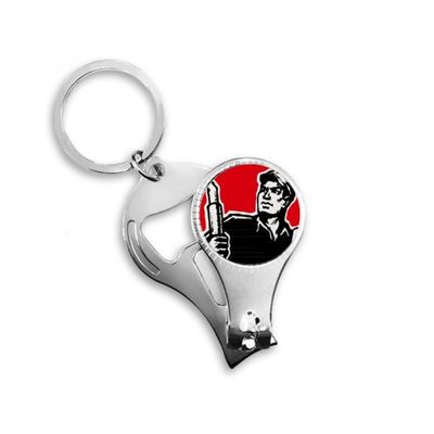 DIYthinker Keychain Nail Clipper Scissors Tool Kit Bottle Opener Gift