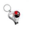 DIYthinker Keychain Nail Clipper Scissors Tool Kit Bottle Opener Gift view 1