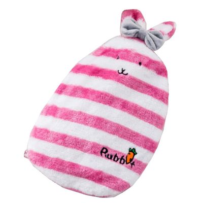 Fancy Pumpkin Hot & Cold Relief Plush Bunny Hot Water Bottle with Cover, 350 mL - #02