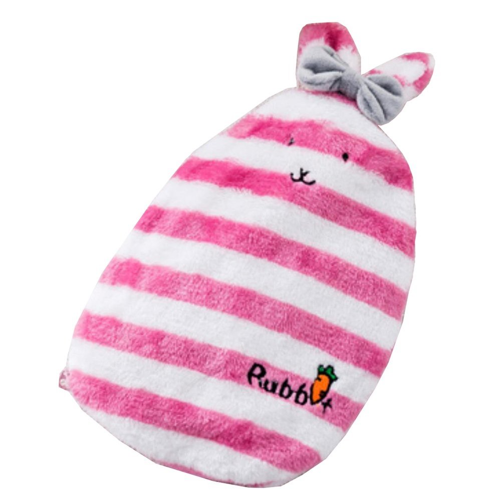 Fancy Pumpkin Hot & Cold Relief Plush Bunny Hot Water Bottle with Cover, 350 mL - #02