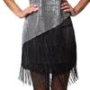 tectake dressforfun Women's Costume South Carolina, Short Sexy Dress with Metallic Look, Feather Headband Included, Size S, No. 301600 view 4