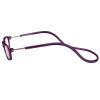 TBOC 2-Pack Reading Glasses for Men and Women, +1.50 Diopters, Dark Violet, Foldable Magnetic-Closure Frames view 2