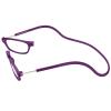TBOC 2-Pack Reading Glasses for Men and Women, +1.50 Diopters, Dark Violet, Foldable Magnetic-Closure Frames view 4