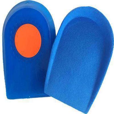Blue Gel Heel Cushions for Men