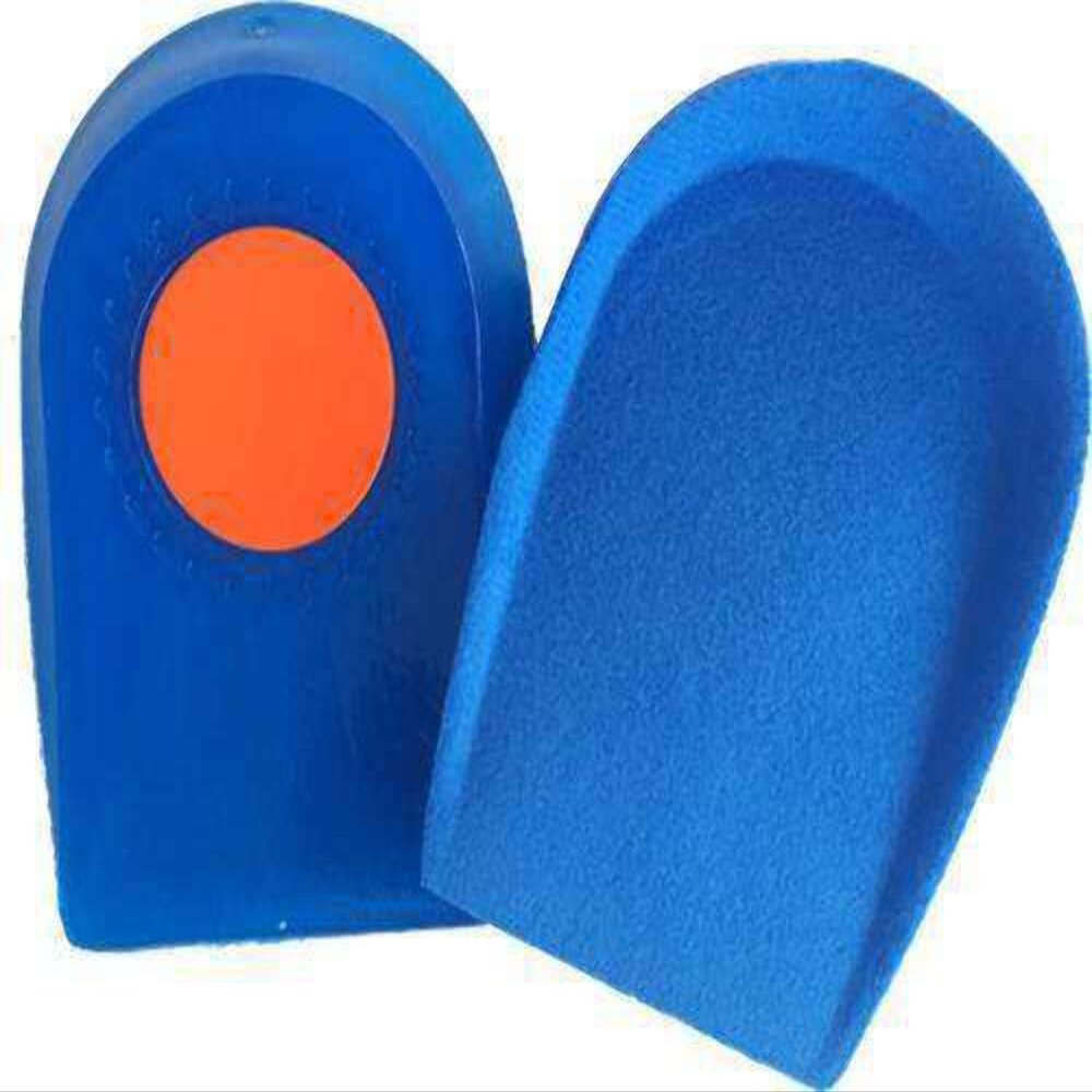 Blue Gel Heel Cushions for Men