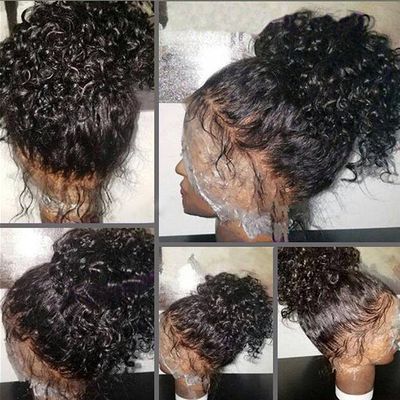 Brazilian Remy Human Hair Wig, 33 x 15 cm, Pre-Plucked Hairline, Lace Front, 50.8 cm, 150% Density