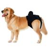 Sharplace Dog Diaper for Female Dogs, Washable and Adjustable, Black, Size S view 3