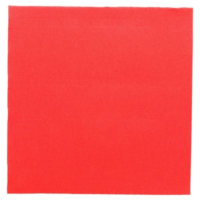"Double Point" Ecolabel Red Paper Napkins, 18 g/m², 39 x 39 cm, 1,200 Count