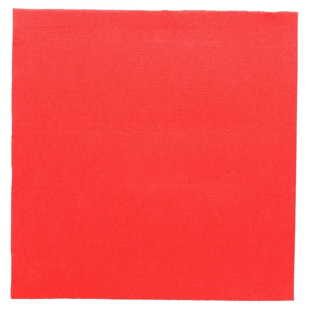 "Double Point" Ecolabel Red Paper Napkins, 18 g/m², 39 x 39 cm, 1,200 Count