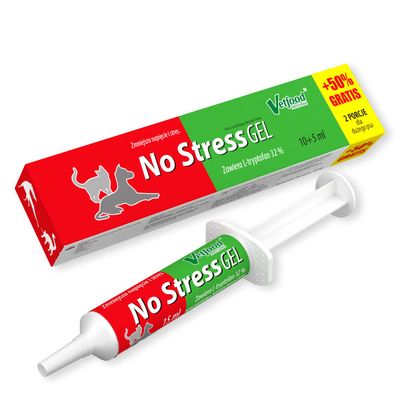 Vetfood No Stress Gel for Dogs & Cats, 15 ml