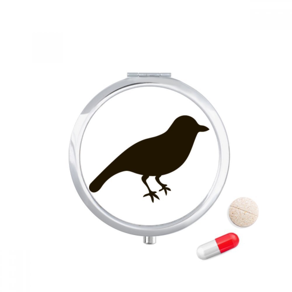 DIYthinker Travel Pill Case with Mirror