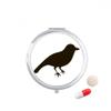 DIYthinker Travel Pill Case with Mirror view 1