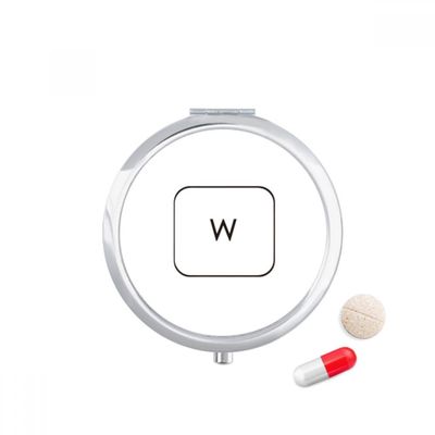 DIYthinker Travel Pill Case with Mirror