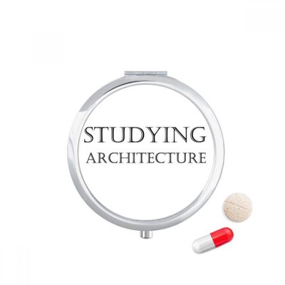 DIYthinker Travel Pill Case with Mirror