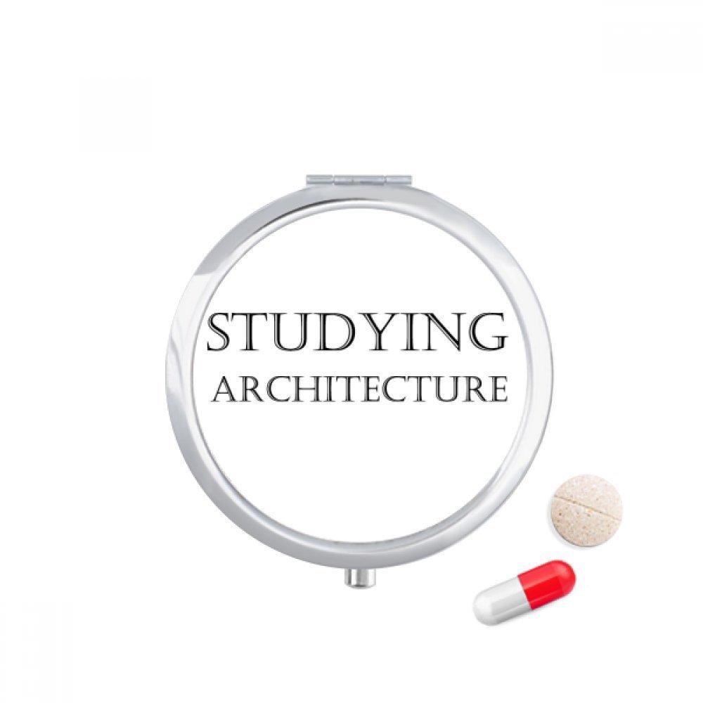 DIYthinker Travel Pill Case with Mirror