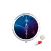 DIYthinker Travel Pill Organizer with Mirror view 1