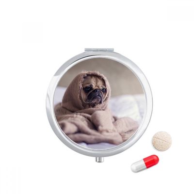 DIYthinker Travel Pill Case with Mirror