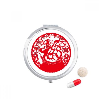 DIYthinker Travel Pill Case with Mirror