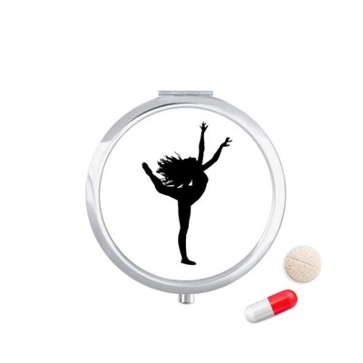 DIYthinker Travel Pill Case with Mirror