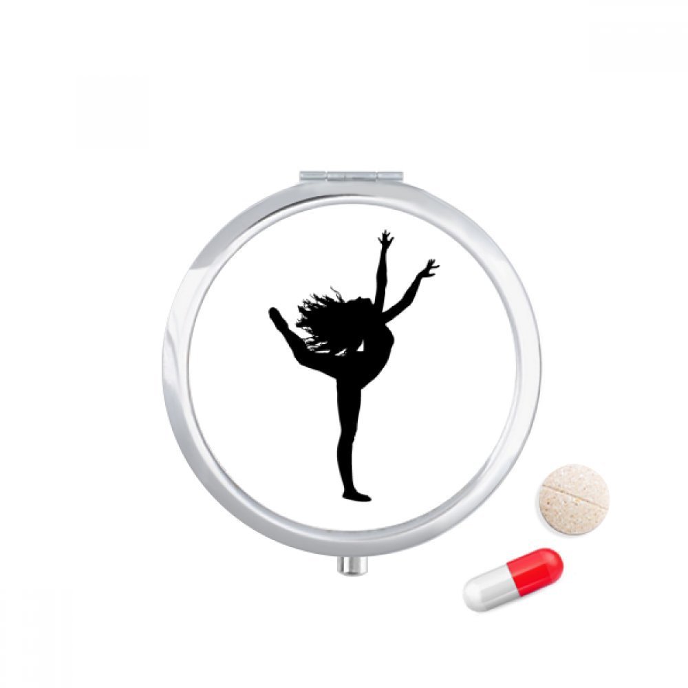 DIYthinker Travel Pill Case with Mirror