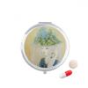 DIYthinker Travel Pocket Pill Case with Mirror view 1