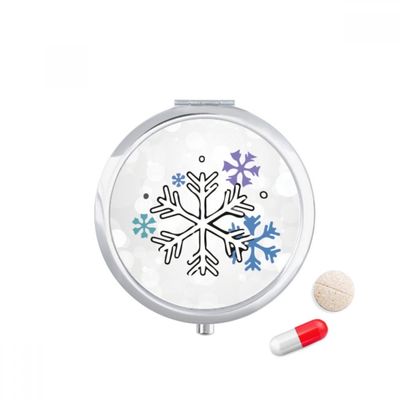 DIYthinker Travel Pill Case with Mirror