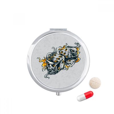 DIYthinker Travel Pill Case with Mirror
