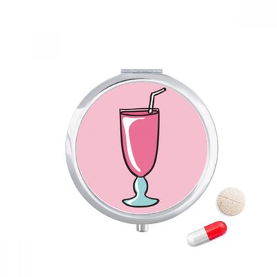 DIYthinker Travel Pill Case with Mirror