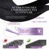LaaVoo Microring Extensions Natural Black Remy Human Hair Straight, 50g, 1g/Strand, 40cm, #1 view 4