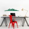 WANDKINGS Wall Decal – Los Angeles Skyline – 160 x 29 cm – Dark Green – Choose from 6 Sizes & 35 Colors view 2