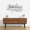 WANDKINGS Wall Decal – Welcome in Various Languages – 50 x 27 cm – Black – Choose from 5 Sizes & 35 Colors view 2