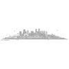 WANDKINGS Wall Decal – Los Angeles Skyline – 140 x 26 cm – Medium Gray – Choose from 6 Sizes & 35 Colors view 3