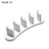 KADS Nail Stand, 3-Piece Plastic Nail Practice Stand Set, White view 4
