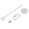 Stainless Steel Parrot Food Holder view 2