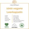 1,000 Vegan Empty Capsules Size 00, Halal & Kosher, HPMC view 2