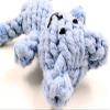 Boowhol Dog Ball Toy, Chew Ball with Rope, Cotton Ball Dog Toy for Training and Play (Bear) view 3