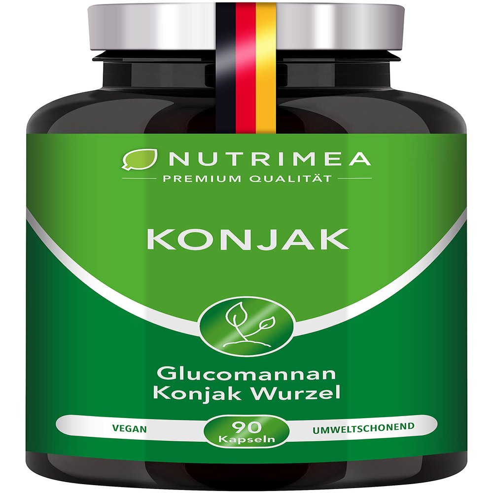 Glucomannan from Konjac Root | 95% per Capsule | Nutrimea