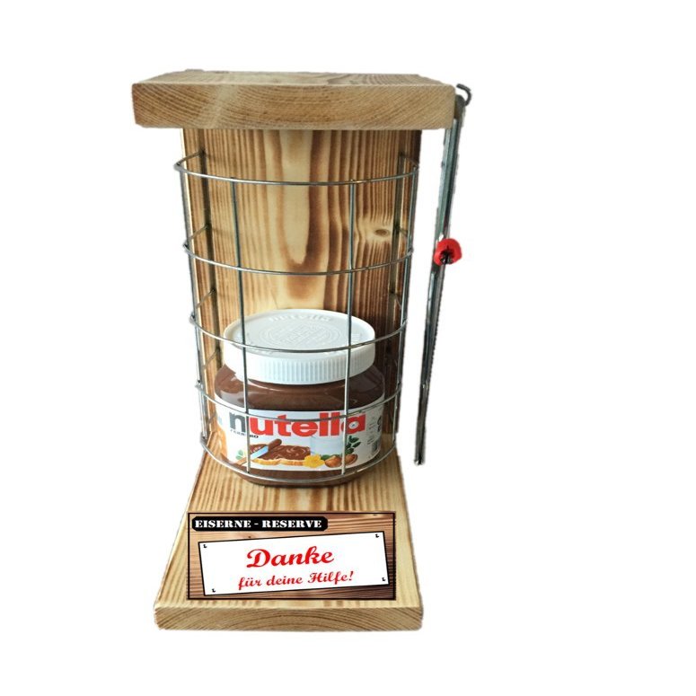 Thank-You Gift Set with Nutella Jar, Reserve Grid and Saw
