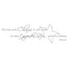 WANDKINGS Wall Decal - “One must still have chaos in oneself to be able to give birth to a dancing star” (Friedrich Nietzsche) - 105 x 32 cm - Medium Gray - 5 Sizes & 35 Colors view 3