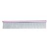 GROOM PROFESSIONAL Spectrum 50/50 Comb – 36 mm Teeth – for Thick-Coated Breeds – Light Pink, 25 cm view 1