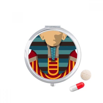 DIYthinker Travel Pill Case with Mirror