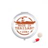 DIYthinker Travel Pill Organizer Case with Mirror view 1
