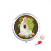 DIYthinker Travel Pill Case with Mirror view 1