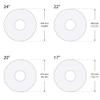 22" SuperSpokeGuard.com Wheelchair Spoke Guards A-140 (Pair) view 3
