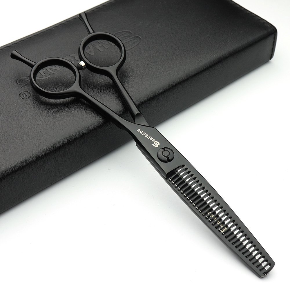 Japan 6-Inch Professional Barber Shears and Thinning Shears Set, A-Shaped