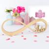 Kleinlaut Wooden Decoration – Infinity Love – Pastel Brown view 2